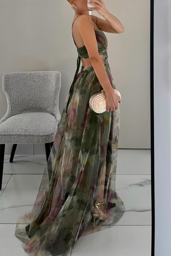 Women's Summer Floral Maxi Dress