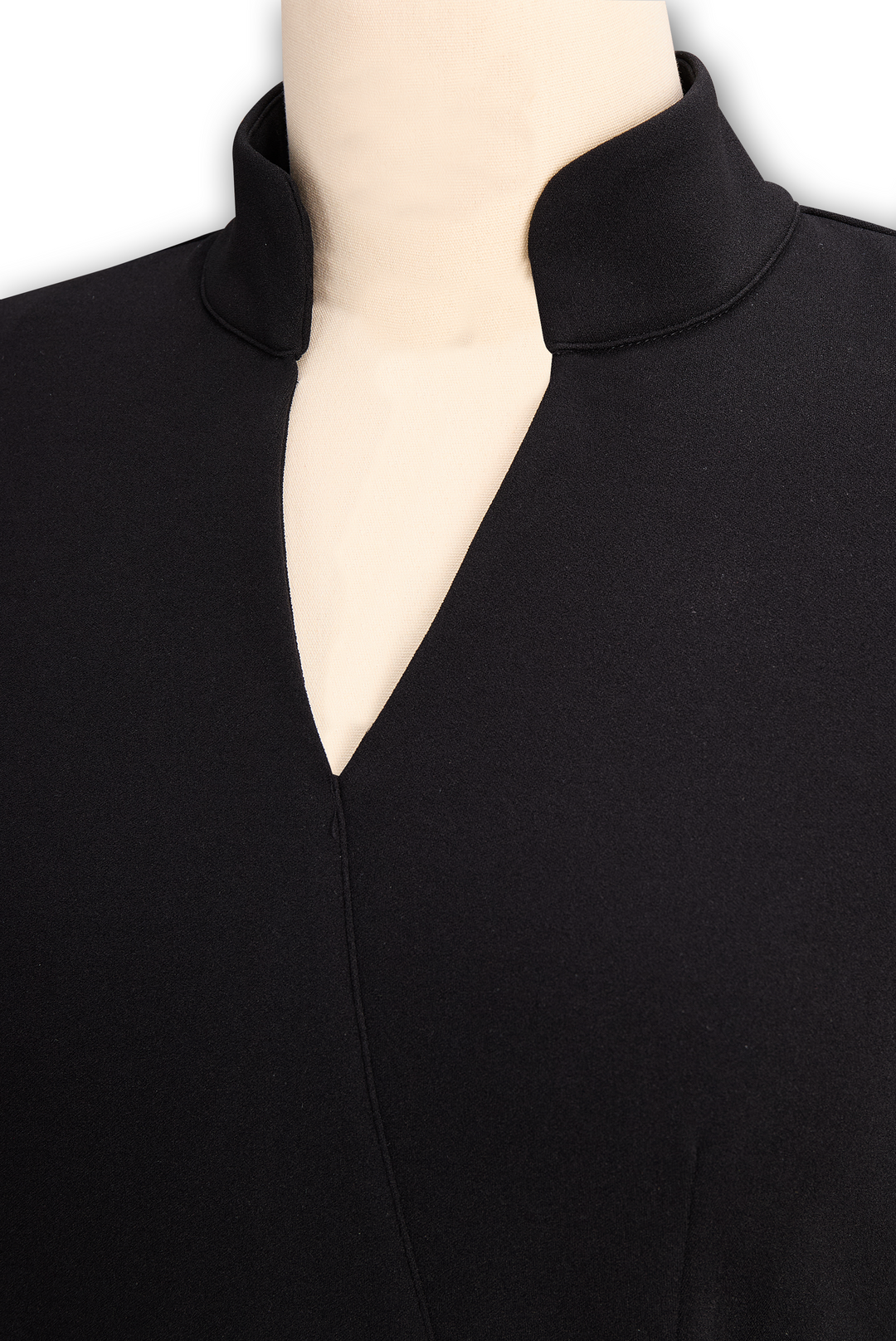 Women's Mock Wrap Midi Dress