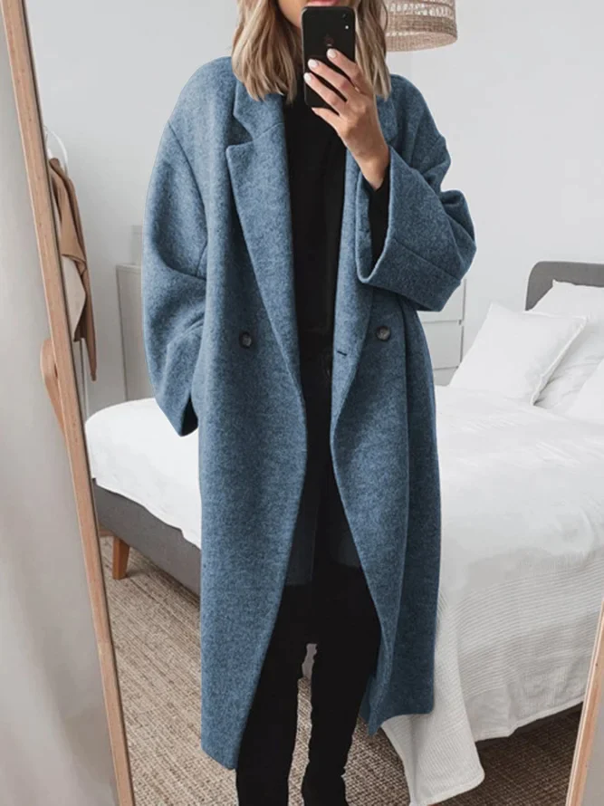 Pamela | Women's Long Relaxed Fit Coat