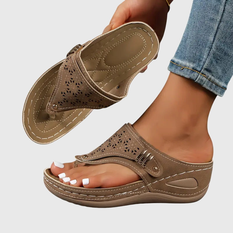 Women's Slip-On Wedge Sandals