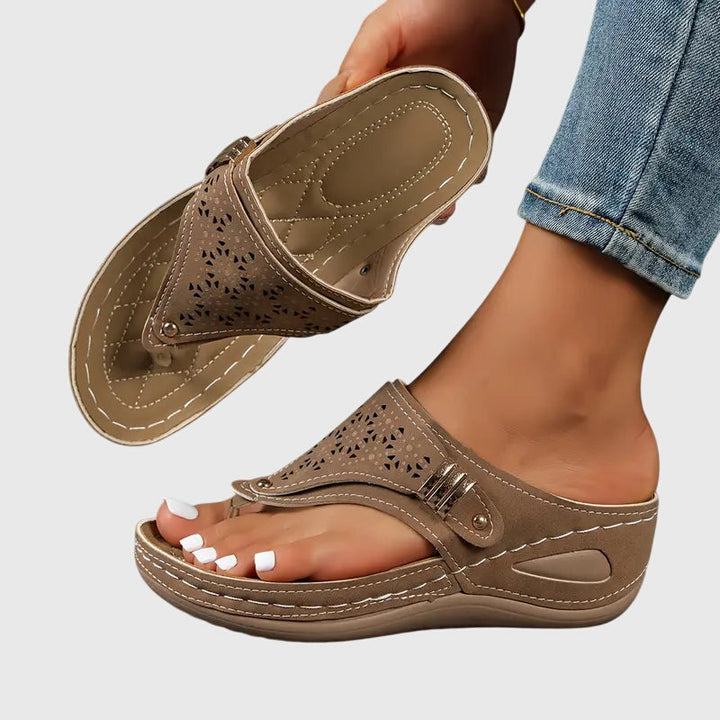Women's Slip-On Wedge Sandals