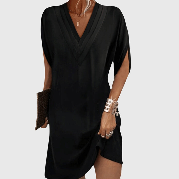 Women's V-Neck Flowy Dress