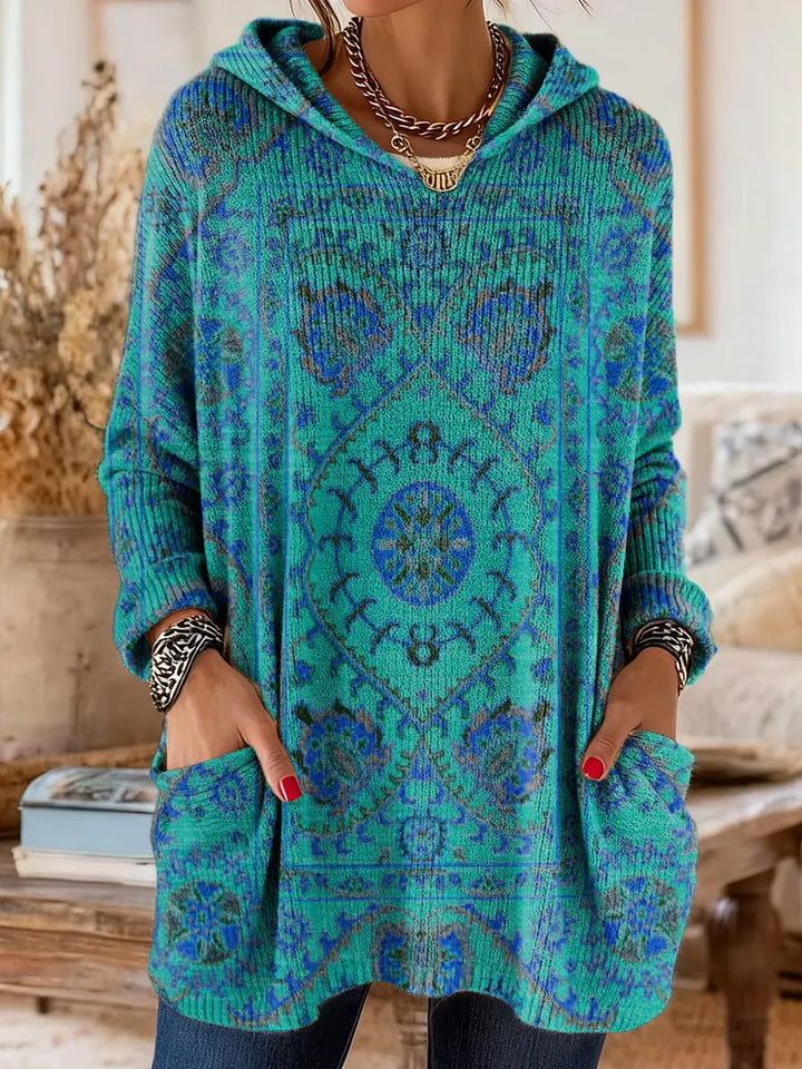 Women's Hooded Knit Tunic
