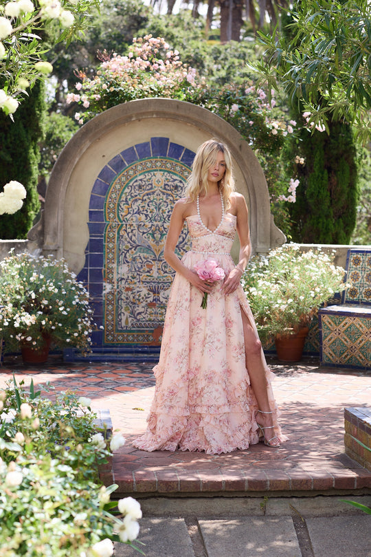 Women's Wedding Guest Maxi Dress