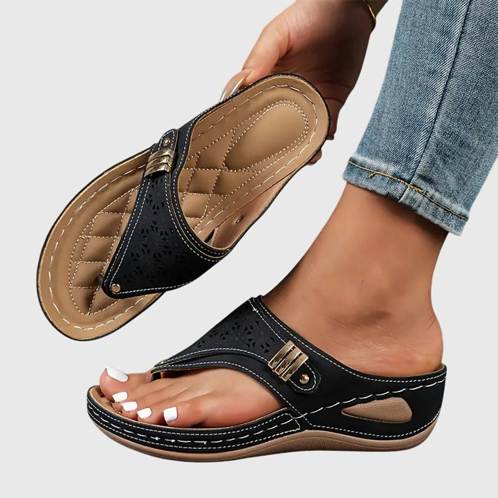 Women's Slip-On Wedge Sandals