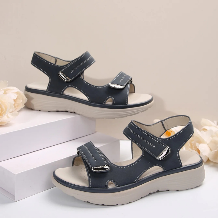 Women's Orthopedic Sandals Adjustable Straps Open Toe