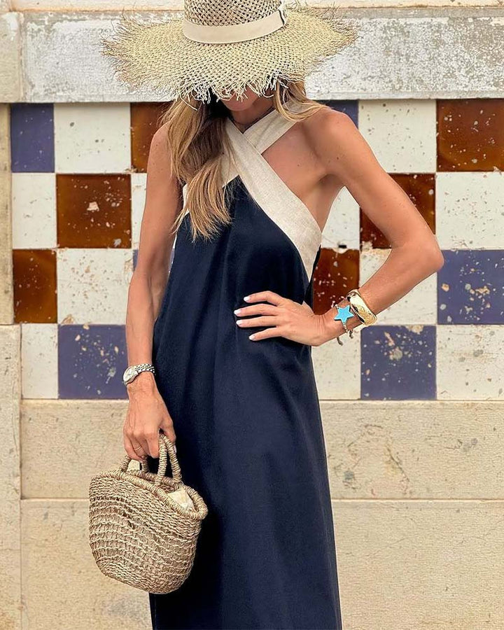 Women's Crossover Maxi Dress