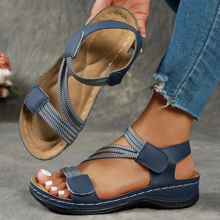 Women's Casual Sandals Cushioned Sole Adjustable Straps