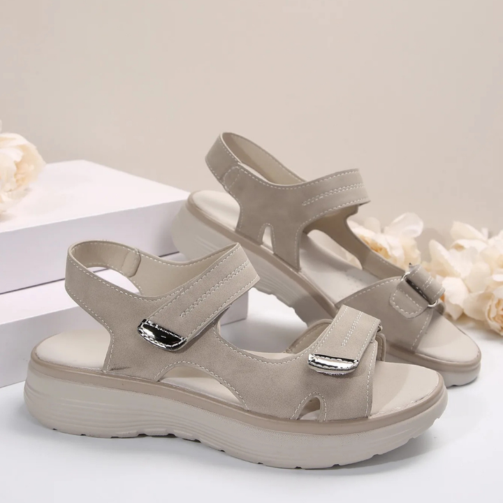 Women's Orthopedic Sandals Adjustable Straps Open Toe