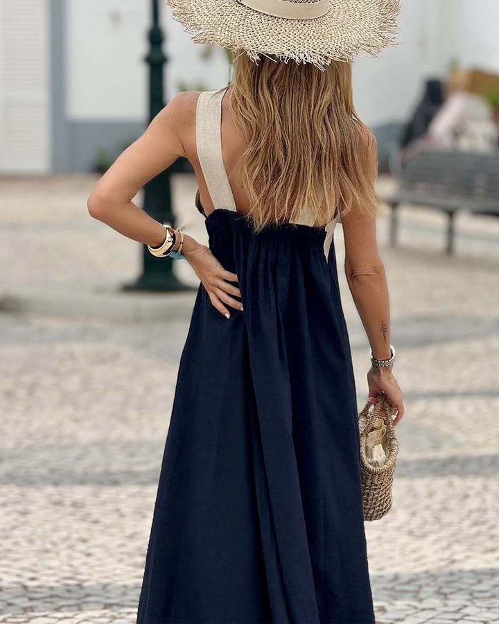 Women's Crossover Maxi Dress