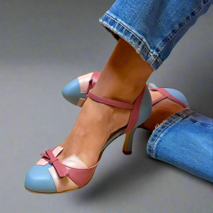 Women's Orthopedic Heels Ankle Strap Arch Support