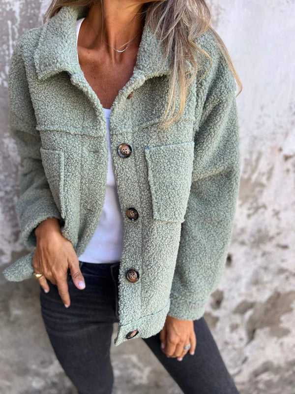 Andrea | Women's Cropped Lapel Jacket