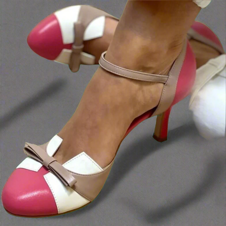 Women's Orthopedic Heels Ankle Strap Arch Support