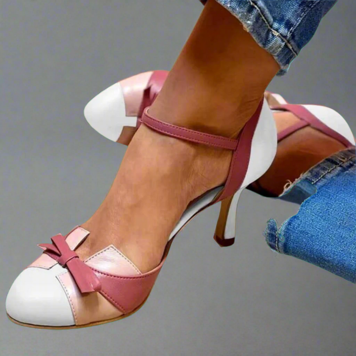 Women's Orthopedic Heels Ankle Strap Arch Support