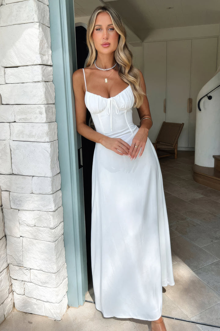 Women's Elegant Flowing Maxi Dress