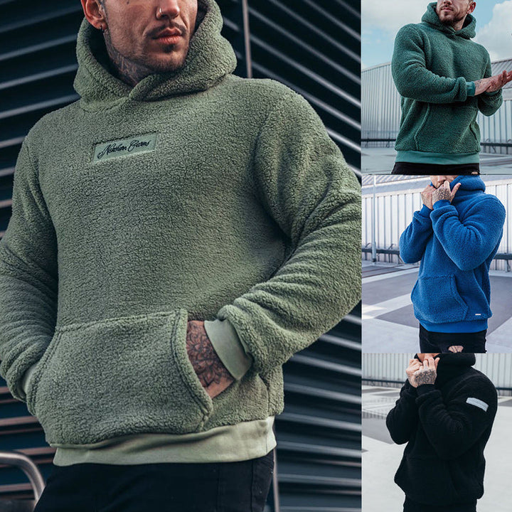 Roy | Men's Plush Hooded Jumper