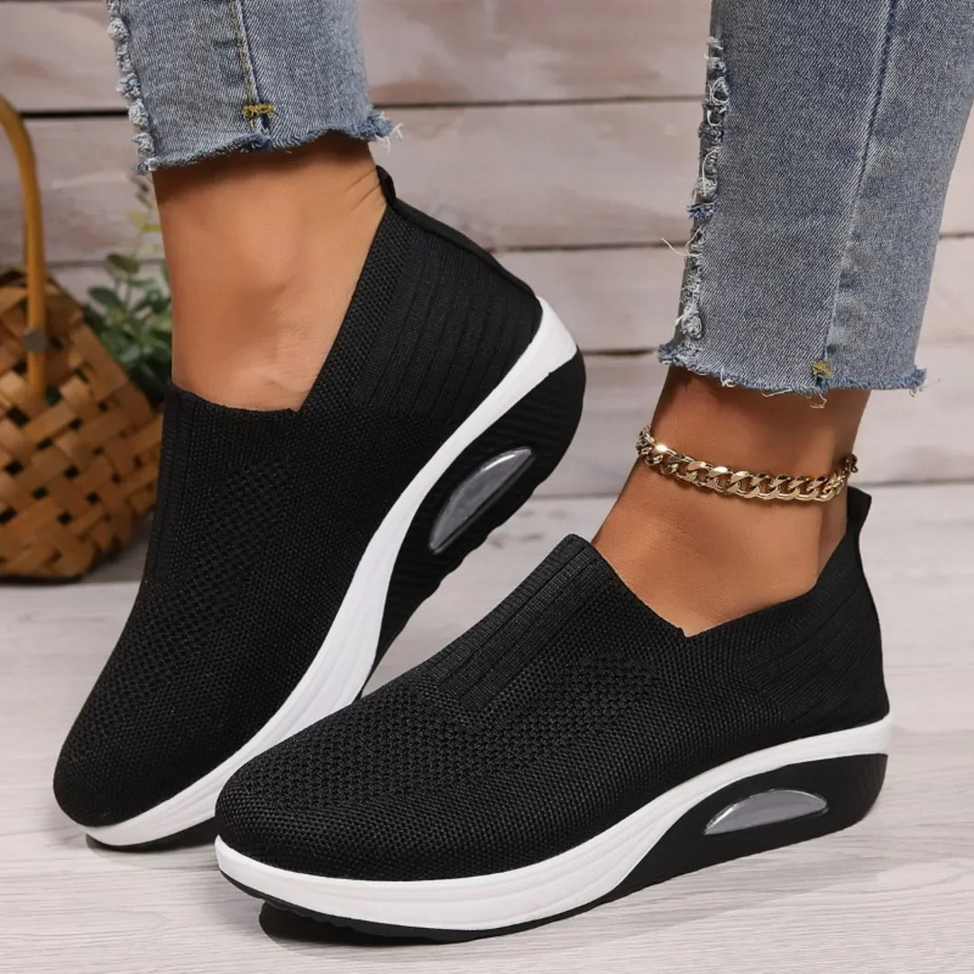 Women's Orthopedic Slip On Sneakers Cushioned Sole