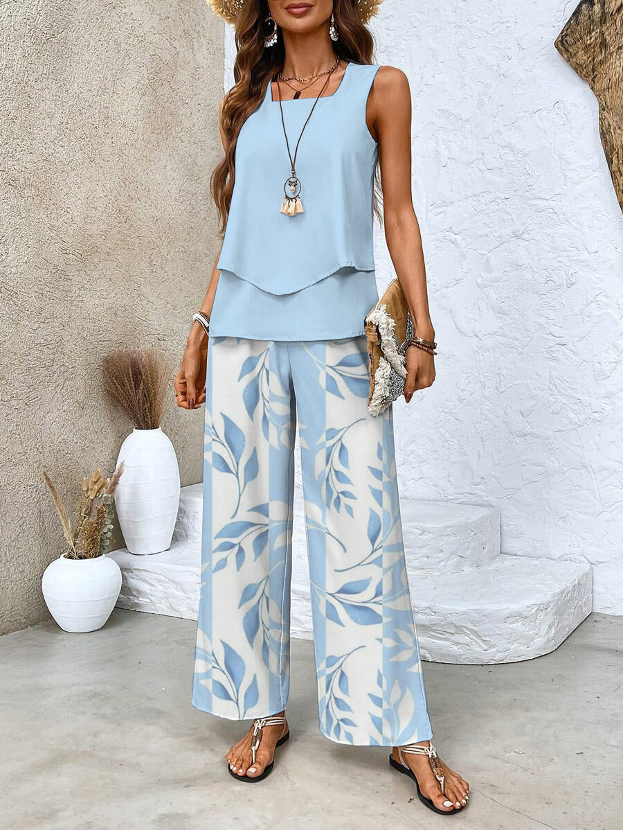 Women's Wide-Leg Co-ord Set