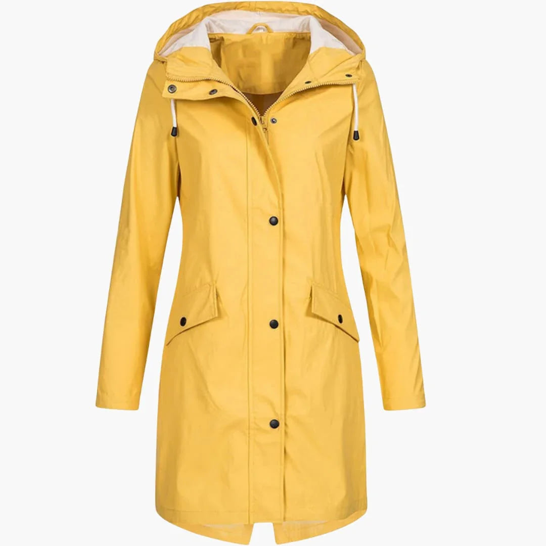 Women's Hooded Parka Jacket Waterproof Functional Pockets
