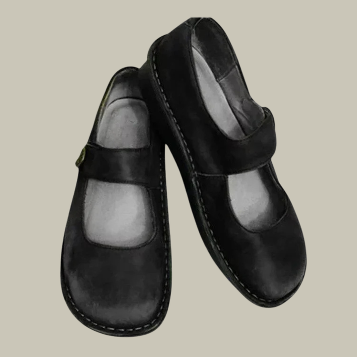 Women's Leather Mary Jane Shoes Comfort Fit