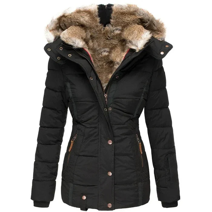 Vera | Women's Faux Fur-Lined Winter Coat