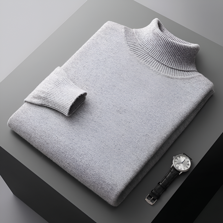 Sidney | Men's Ribbed Roll Neck Jumper