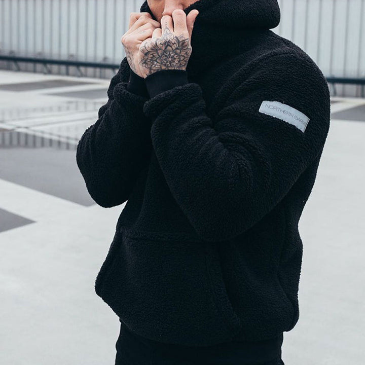 Roy | Men's Plush Hooded Jumper