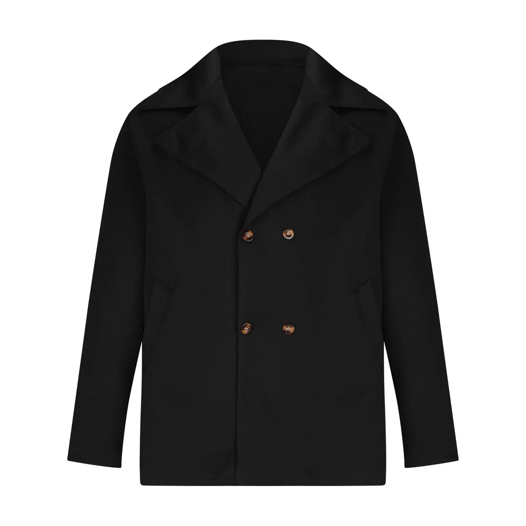 Ernest | Men's Double-Breasted Peacoat