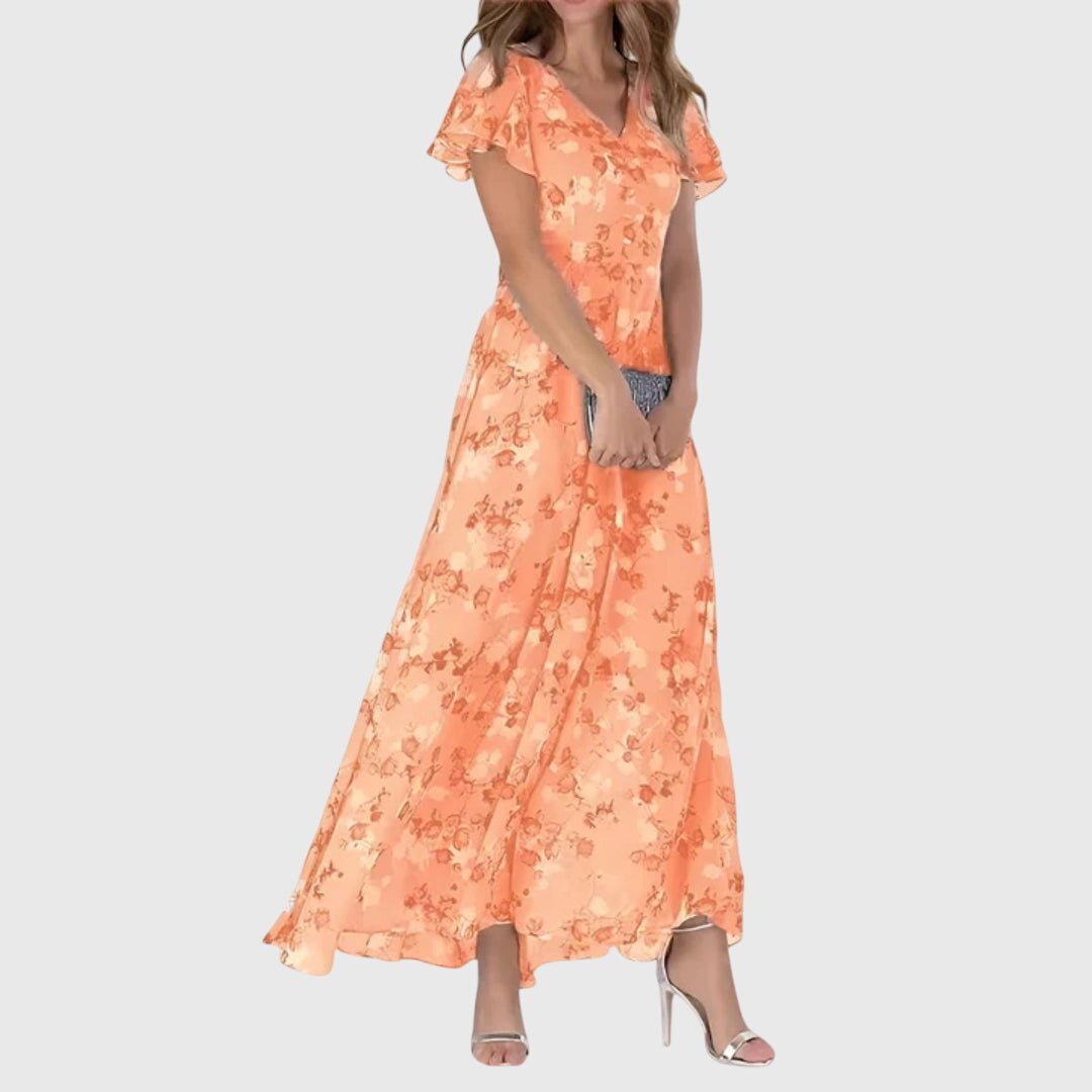 Women's Figure-Flattering Midi Dress