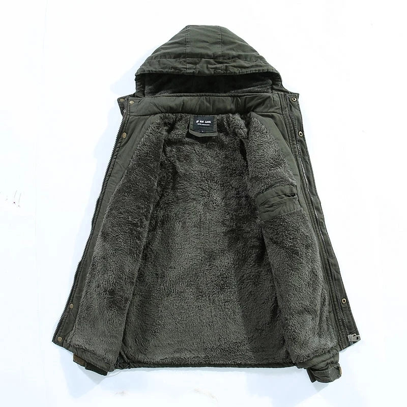 Gerald | Men's Fleece-Lined Winter Jacket