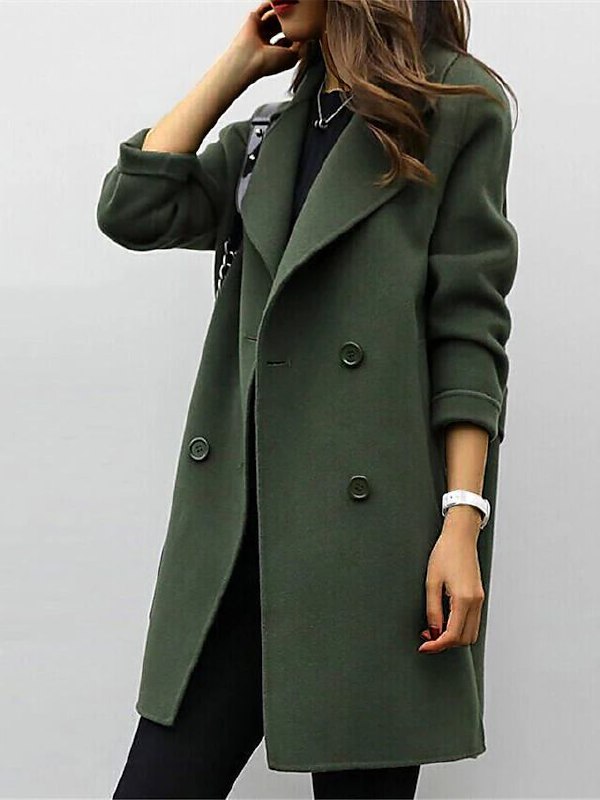 Selina | Women's Double-Breasted Tailored Trench Coat