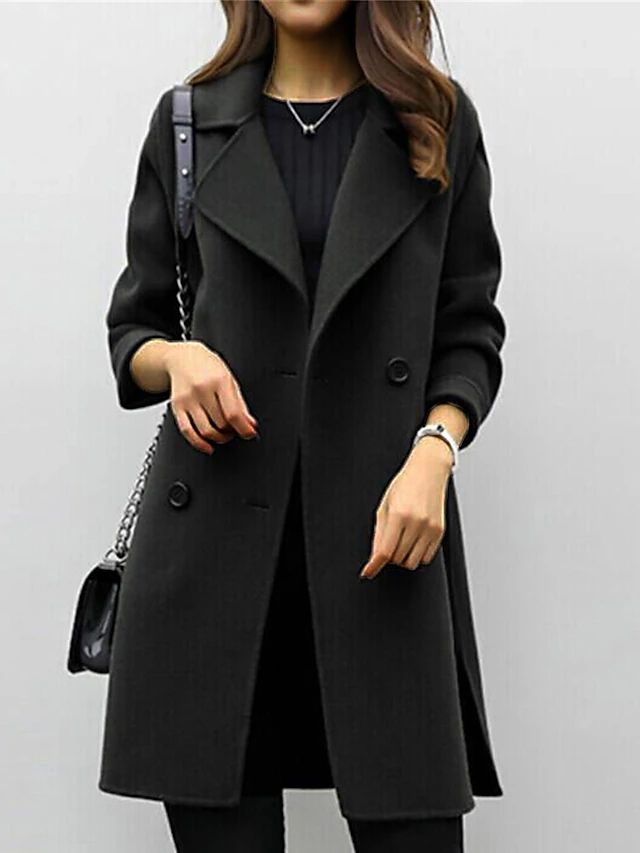 Selina | Women's Double-Breasted Tailored Trench Coat