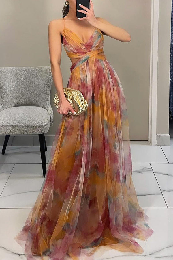 Women's Summer Floral Maxi Dress