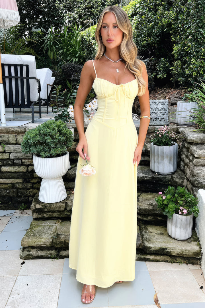 Women's Elegant Flowing Maxi Dress