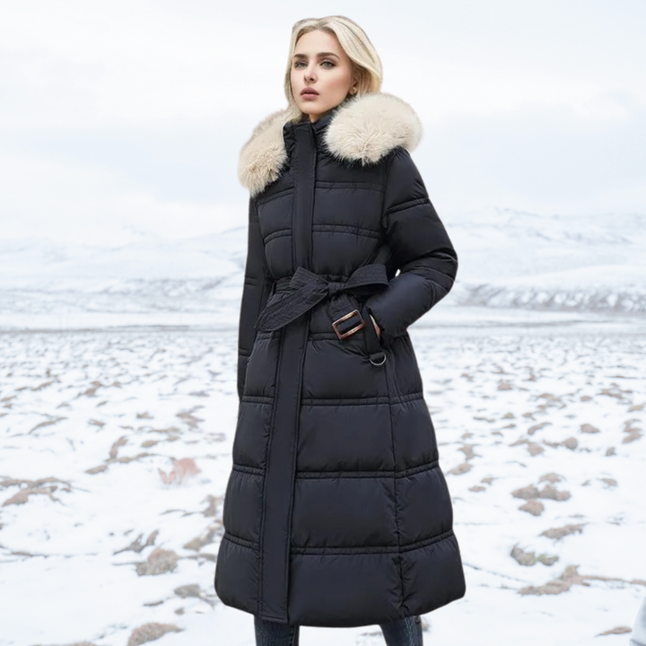 Vivienne | Women's Faux Fur Collar Winter Jacket
