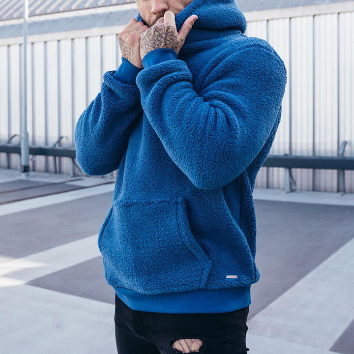 Roy | Men's Plush Hooded Jumper