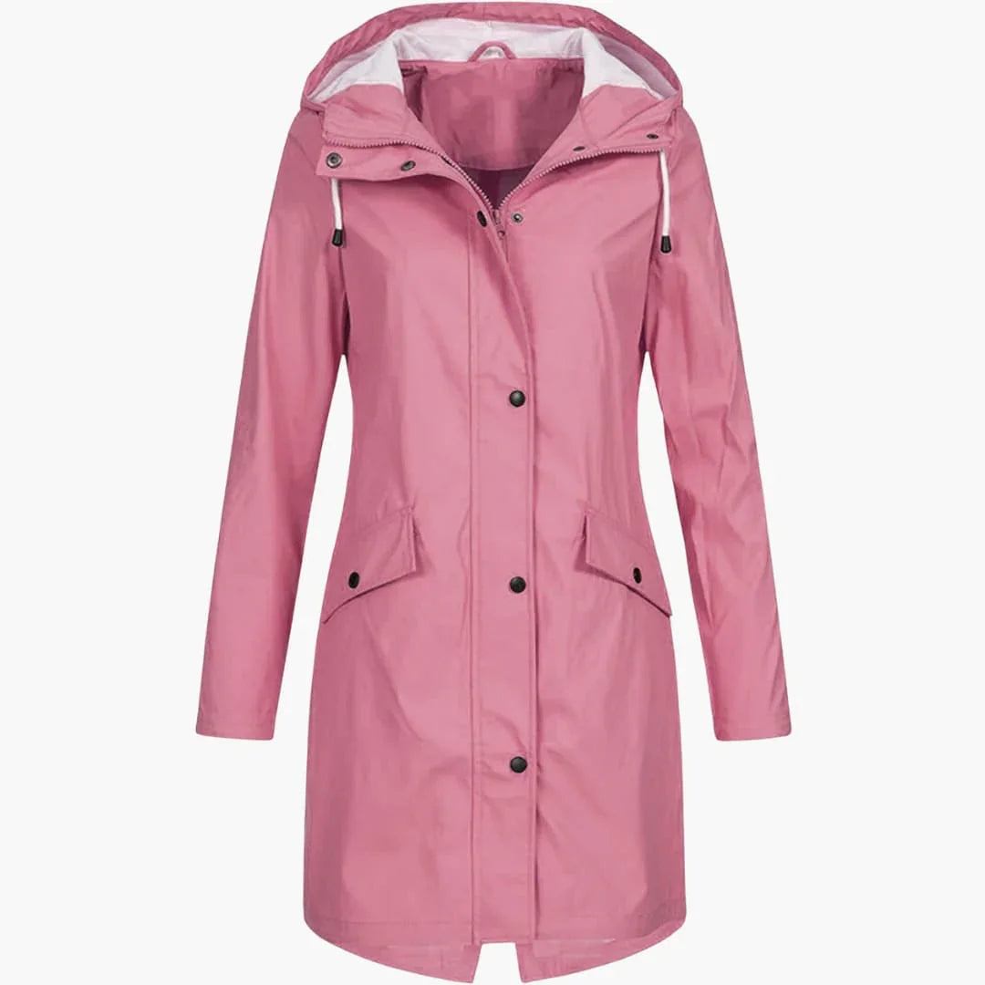 Women's Hooded Parka Jacket Waterproof Functional Pockets