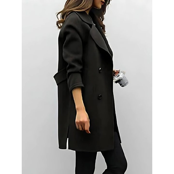 Nadia | Women's Double-Breasted Tailored Coat