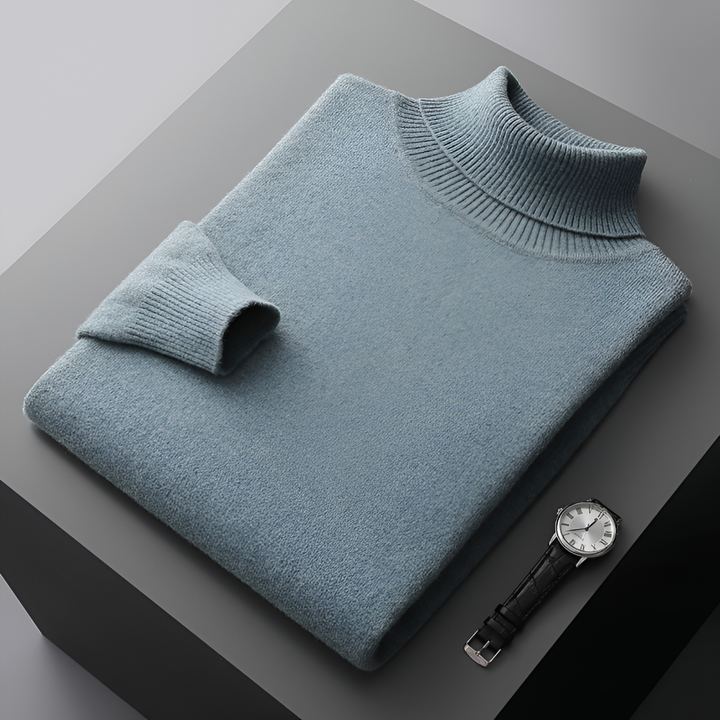 Sidney | Men's Ribbed Roll Neck Jumper