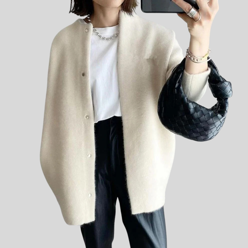 Yvette | Women's Oversized Button-Up Cardigan