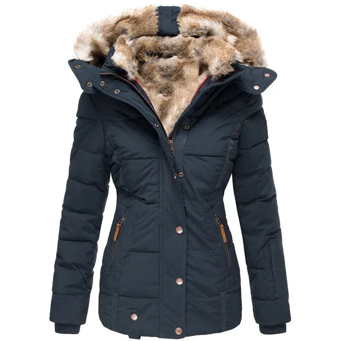 Vera | Women's Faux Fur-Lined Winter Coat
