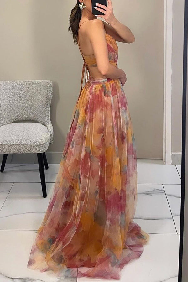 Women's Summer Floral Maxi Dress