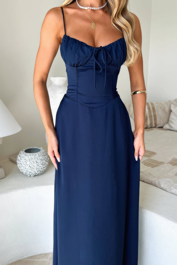 Women's Elegant Flowing Maxi Dress
