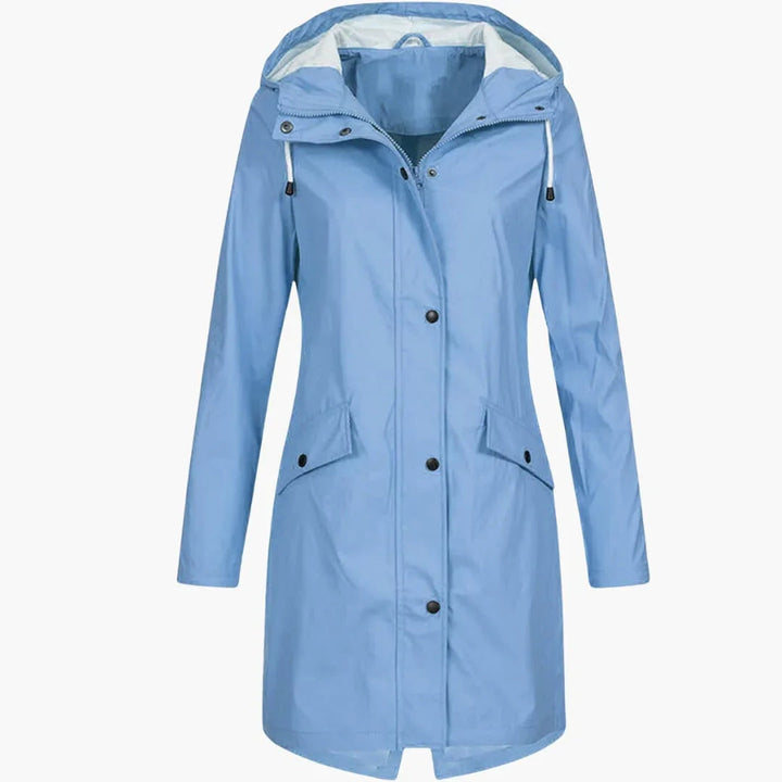 Women's Hooded Parka Jacket Waterproof Functional Pockets
