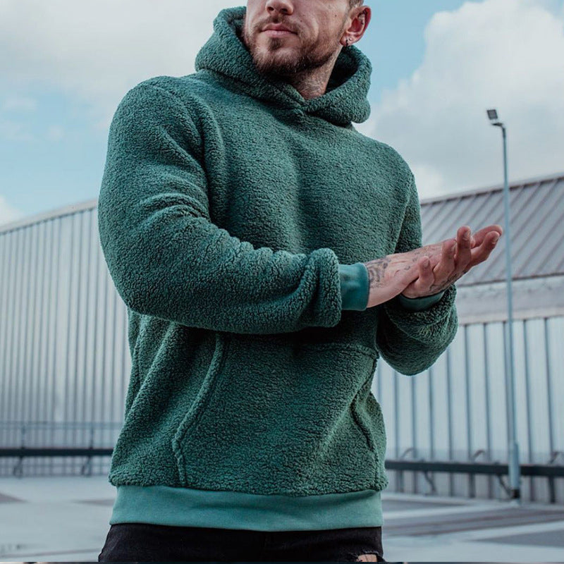 Roy | Men's Plush Hooded Jumper