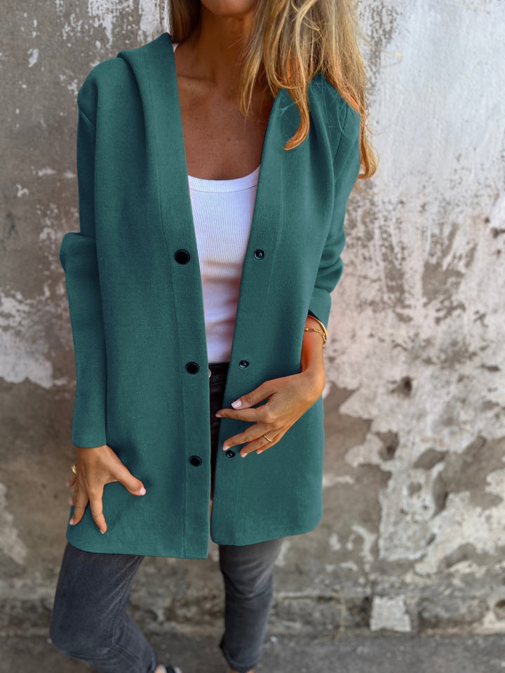 Bridget | Women's Relaxed Fit Hooded Cardigan