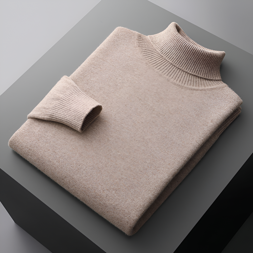 Sidney | Men's Ribbed Roll Neck Jumper