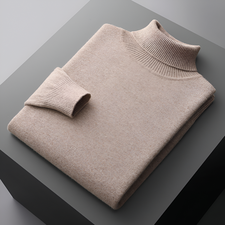 Sidney | Men's Ribbed Roll Neck Jumper