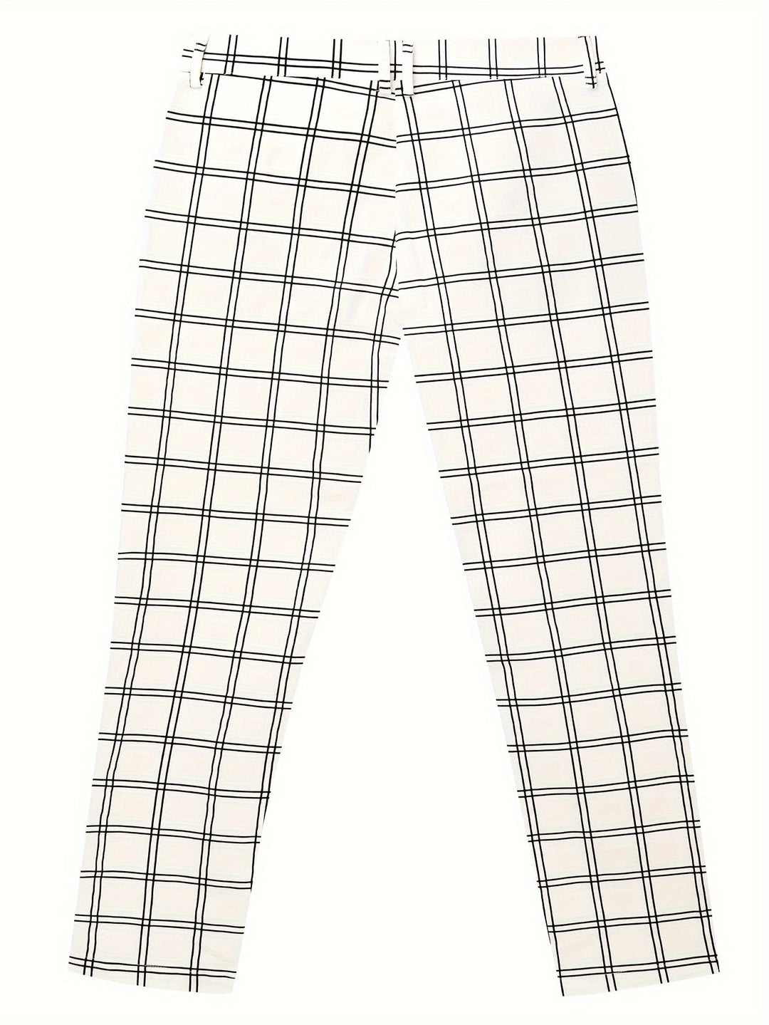 Cormac | Men's Slim Fit Checked Trousers