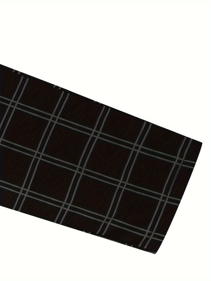 Cormac | Men's Slim Fit Checked Trousers